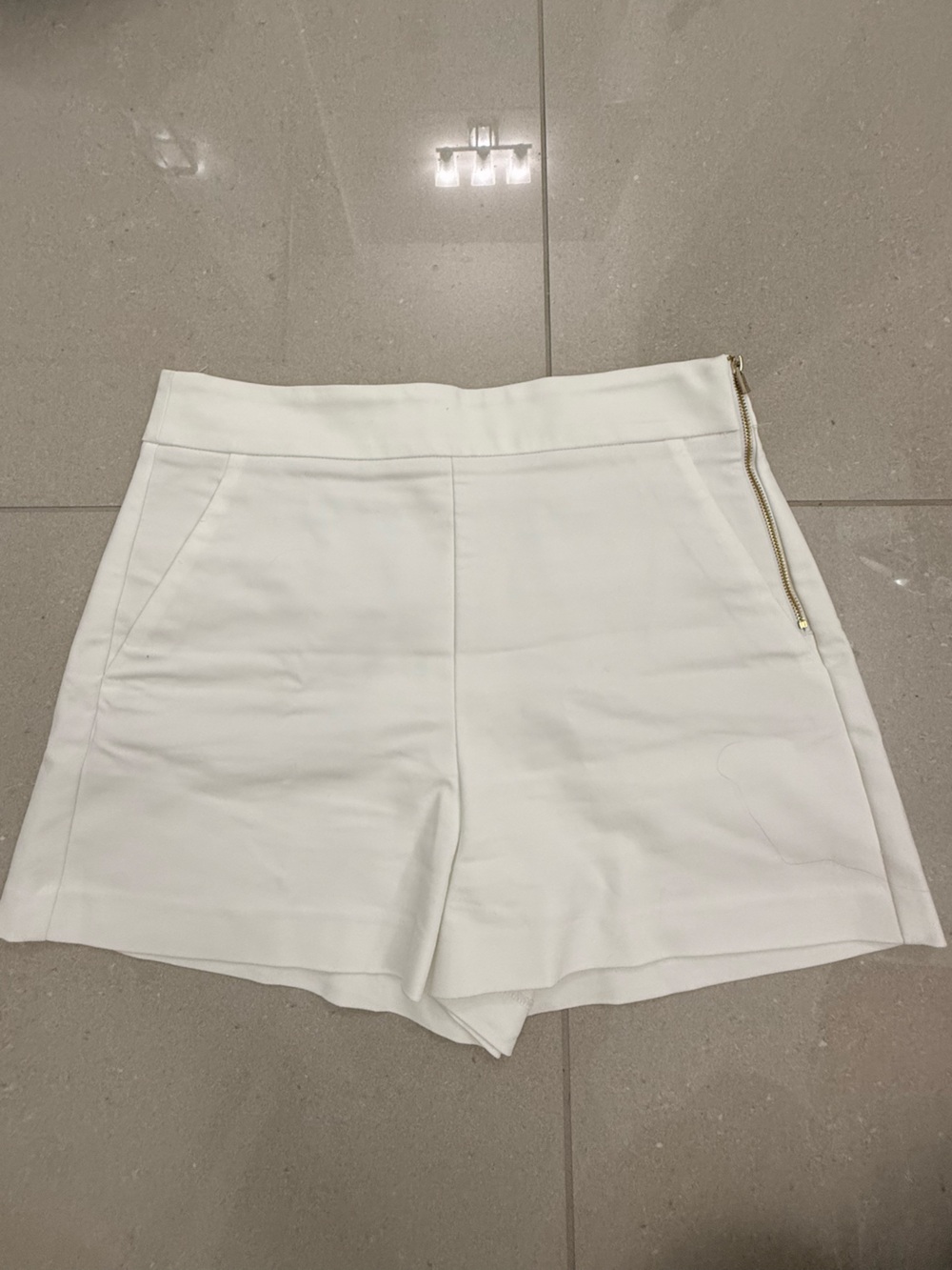 Lilly Pulitzer White Side-Zip Skort